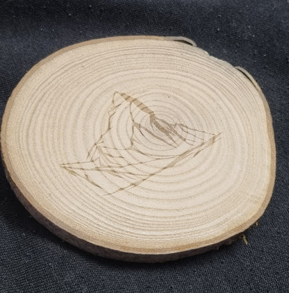 Sous-bock bois - Cervin