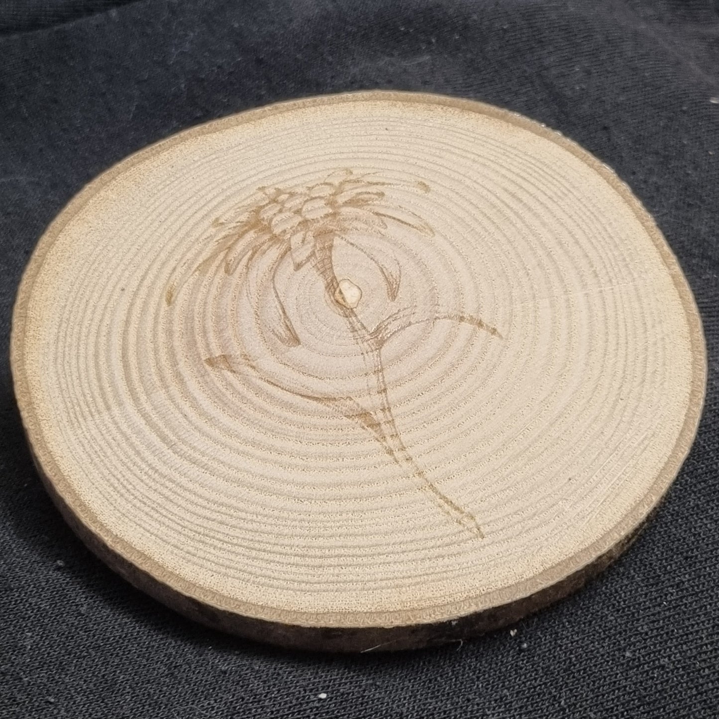 Sous-bock bois - Edelweiss