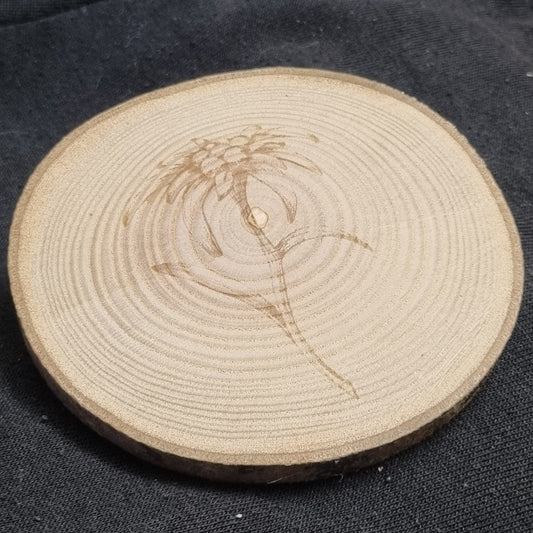 Sous-bock bois - Edelweiss